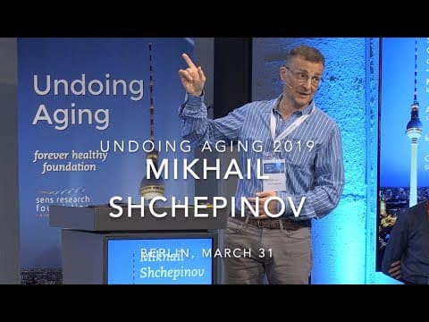 Thumbnail for Presenting at Undoing Aging Conference